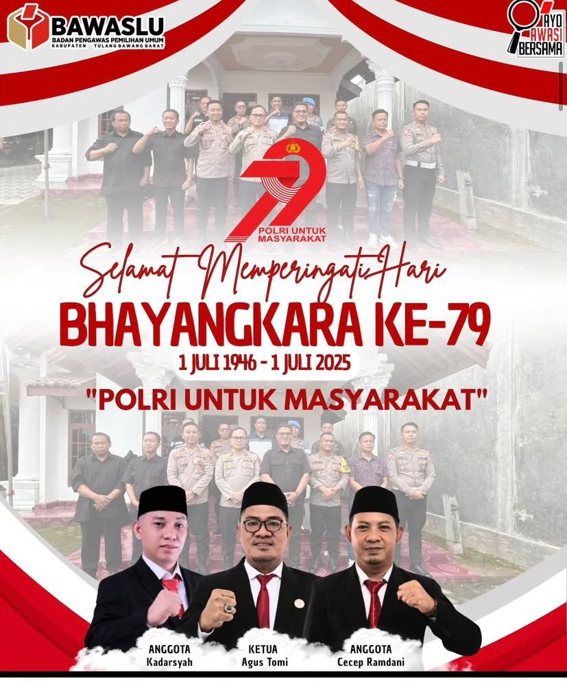 memperingati Hari Bhayangkara ke-79 yang jatuh pada tanggal 1 Juli 2025