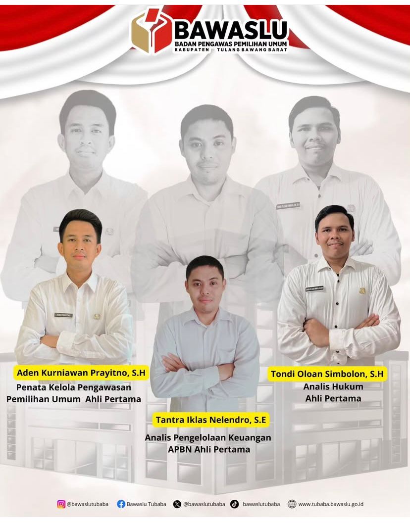 awaslu Kabupaten Tulang Bawang Barat menyambut dengan hangat bergabungnya para Calon Pegawai Negeri Sipil (CPNS)