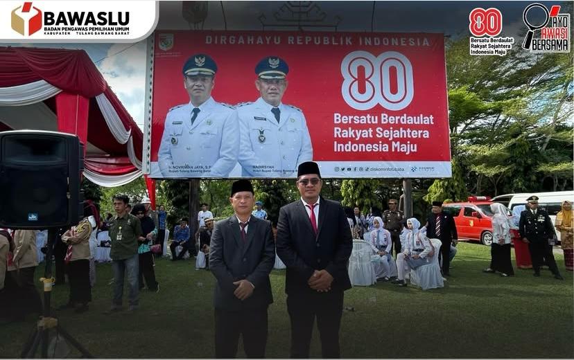 Ketua Bawaslu Kabupaten Tulang Bawang Barat, Agus Tomi, S.H.