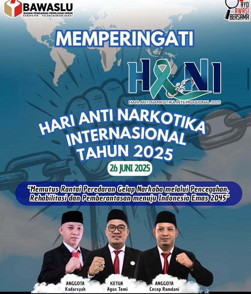 memperingati Hari Anti Narkotika Internasional (HANI) Tahun 2025