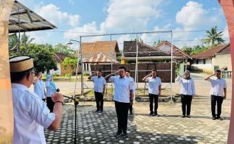 Badan Pengawas Pemilihan Umum (Bawaslu) Kabupaten Tulang Bawang Barat (Tubaba) menggelar Apel Siaga